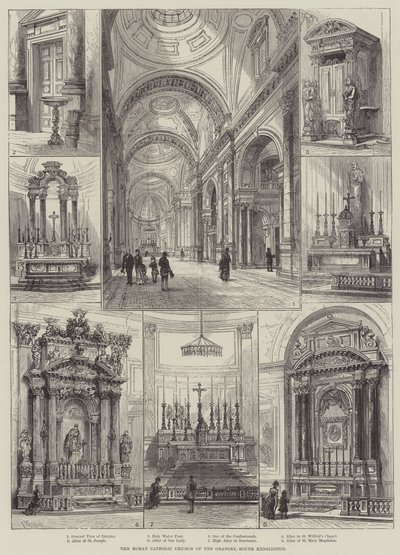 The Roman Catholic Church of the Oratory, South Kensington by Frank Watkins